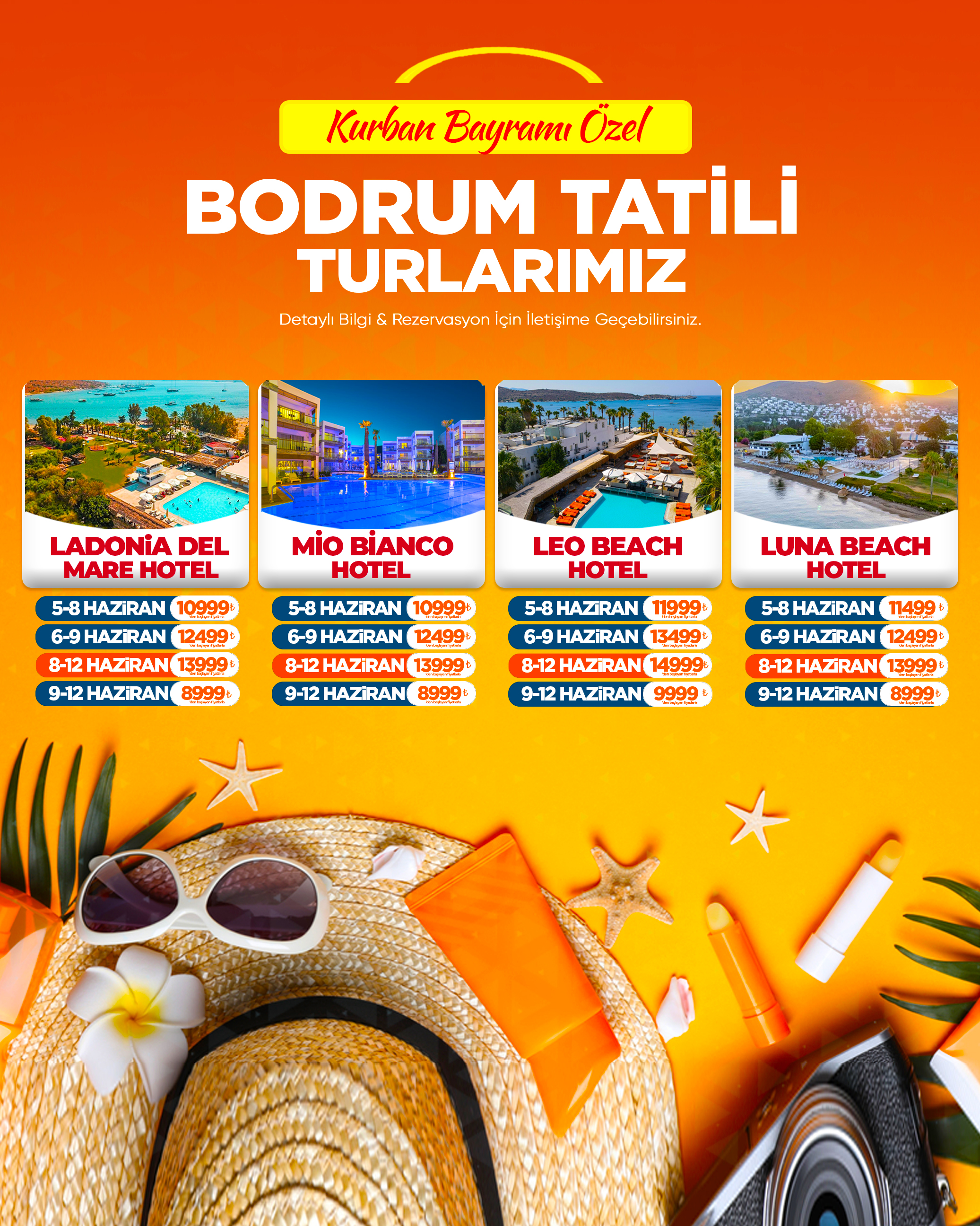 KURBAN BAYRAMI ÖZEL LADONİA HOTEL’S BODRUM TATİLİ