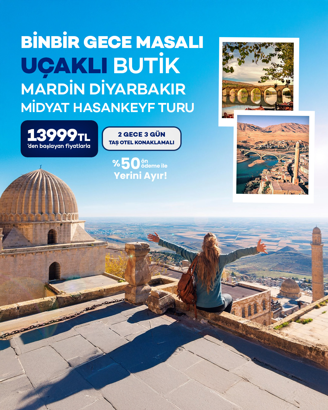 Mezopotamya’nın Kadim Şehirleri Mardin & Midyat & Diyarbakır